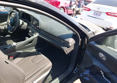 2023 Hyundai Elantra Hybrid Blue from USA, damaged, VIN KMHLM4AJ2PU044547